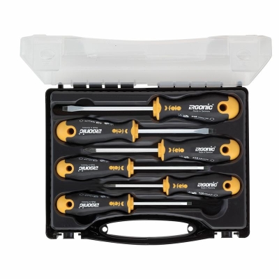 40020636 Набор отверток Ergonic в кейсе
