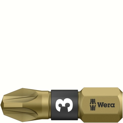 855/1 BTH PZ бита торсионная, сверхтвёрдая, 1/4" C6.3, PZ 3 x 25 мм