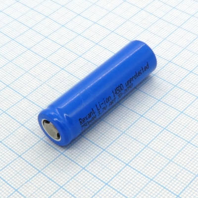 Аккумулятор 14500 3.7В 750мАч