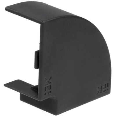 ELECOR Поворот 90град КМП 15х10 черный (4шт/компл) EL-KK10D-P-015-010-K02