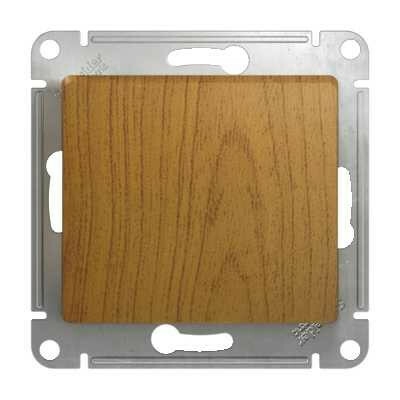 GLOSSA Перекрестный ПЕРЕКЛЮЧАТЕЛЬ, сх.7, 10АХ, механизм, ДЕРЕВО ДУБ GSL000571