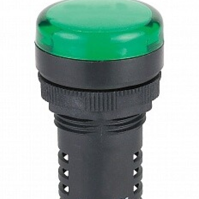 Индикатор ND16-22DS/4 зел. AC 230В CHINT 593071