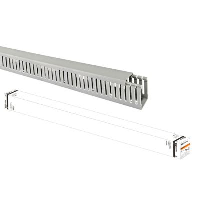 Кабель-канал перфорированный 25х40 перфорация 4/6мм (40 м) SQ0410-0012