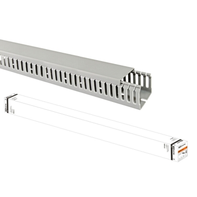 Кабель-канал перфорированный 40х40 перфорация 6/7 (36 м) SQ0410-0003