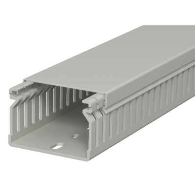 Кабель-канал перфорированный распределительный LK4 40x60x2000 мм (перфокороб) ПВХ, серый RAL7030LK4 40060 6178014