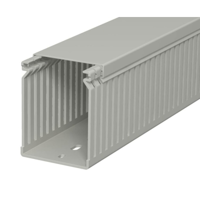 Кабель-канал перфорированный распределительный LK4 80x60x2000 мм (перфокороб) ПВХ, серый RAL7030LK4 80060 6178054