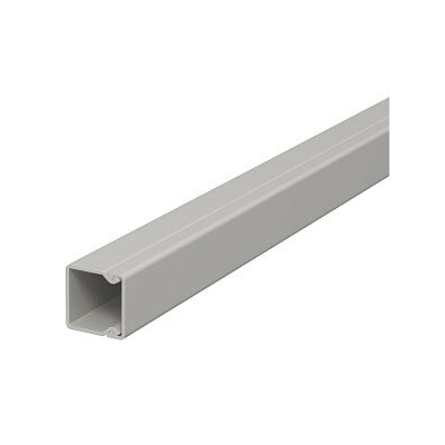 Кабельный канал WDK 20x20x2000 мм (ПВХ,серый) WDK20020GR 6025110