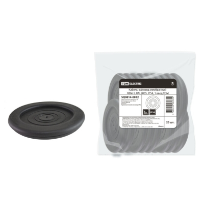 Кабельный ввод мембранный КВМ-1 TDM (кр.20шт) [SQ0814-0012]