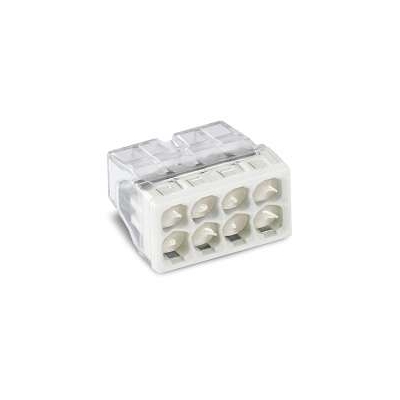 Клемма 8-х проводная 8х(0.5-2.5мм) для распред. короб. (с контактн. пастой "Alu-Plus") 88331 2273-248