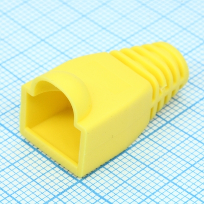 Колпачок изолирующий для RJ-45 желтый