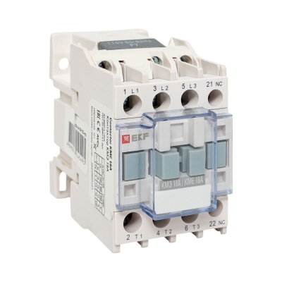 Контактор КМЭ малогабаритный 18А 110В 1NC PROxima ctr-s-18-110-nc