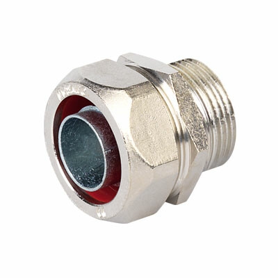 Муфта металлорукав-коробка DN 40,М40х1,5Муфта металлорукав-коробка DN 40,М40х1,5 наружная резьба 6014-40A