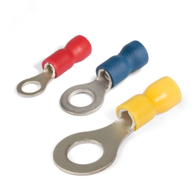 Наконечник кабельный кольцевой изолированный НКИ 1.5-6 серия ПРОФИ