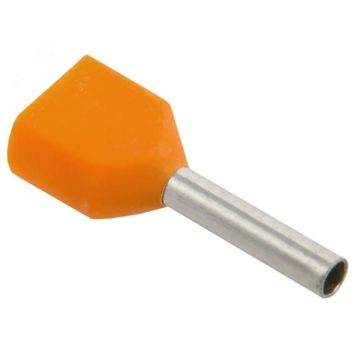 Наконечник НШВИ(2) 0.5-8 оранж. (уп.100шт) UTE10-D1-8-100