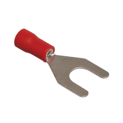 Наконечник НВИ 1.25-5 вилка 0.5-1.5мм (уп.100шт) UNL10-D15-4-5