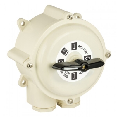 Пакетный переключатель ПП 3-16/Н2 М2 пл. IP56 PROxima pp-3-16-4