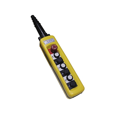 ПКТ-60Б У2,IP65,кнопка БЛОКИРОВКА с фикс.(красная),вверх,вниз,влево,вправо,вперёд,назад,6NO (ЭТ)