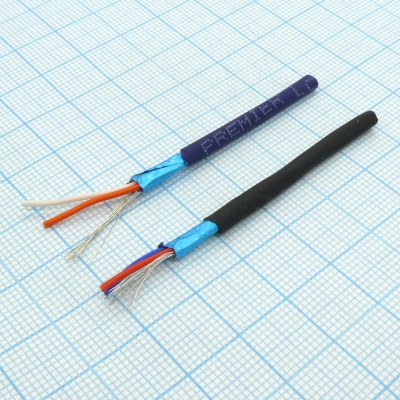 Провод 2-х жил.микрофонный D=3мм