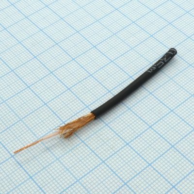 Провод RG-174/U медь. 50ом (1м)
