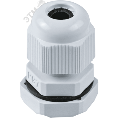 Сальник PG-7 диаметр кабеля 3-6.5 мм IP54 19390