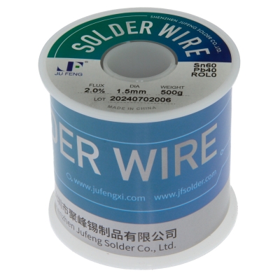 Sn60Pb40 flux ROL0 2.0% 1.5mm 500g reel