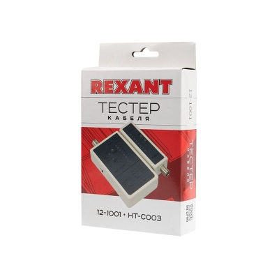 Тестер кабеля RJ-45 + BNC 5248, REXANT