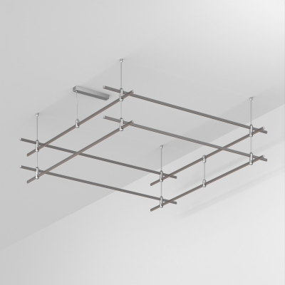 Трек ART-APRIORI-QUADRAT-2-ROD-400-2000x2000 (TN) (Arlight, IP20 Металл, 3 года) 050207