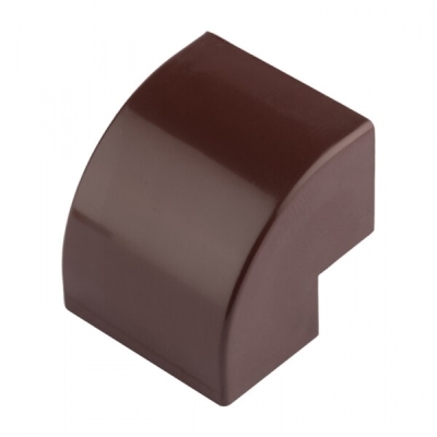Угол внешний (25х25) (4 шт) темное дерево Plast obd-25-25x4