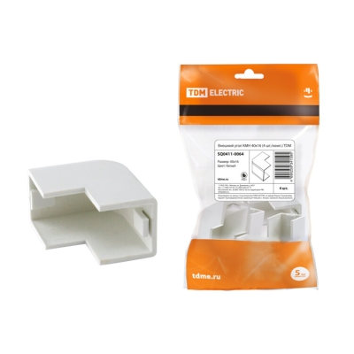 Внешний угол КМН 40х16 (4 шт./комп.) SQ0411-0064