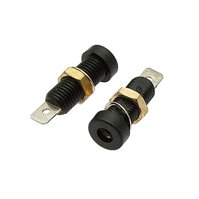 Z032 4MM SOCKET BLACK